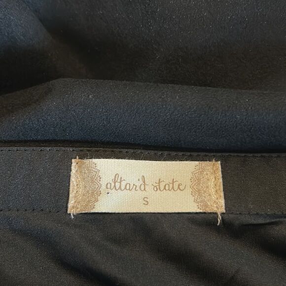 altar’d State black floral embroidered mini skirt Size S - Picture 8 of 10